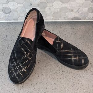 Beautifeel Suede Chunky Loafers Womens EU 39  US 8.5–9 Black Comfort Shoes